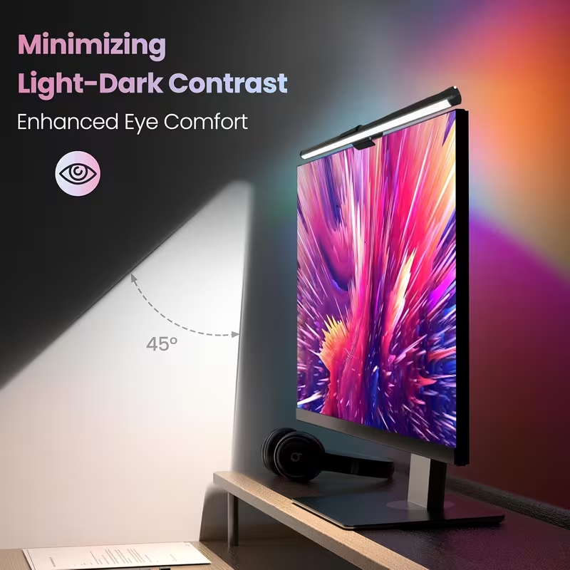 Touch Dimmer Lamp - Monitör Işık Çubuğu LED Bilgisayar Ekranı
