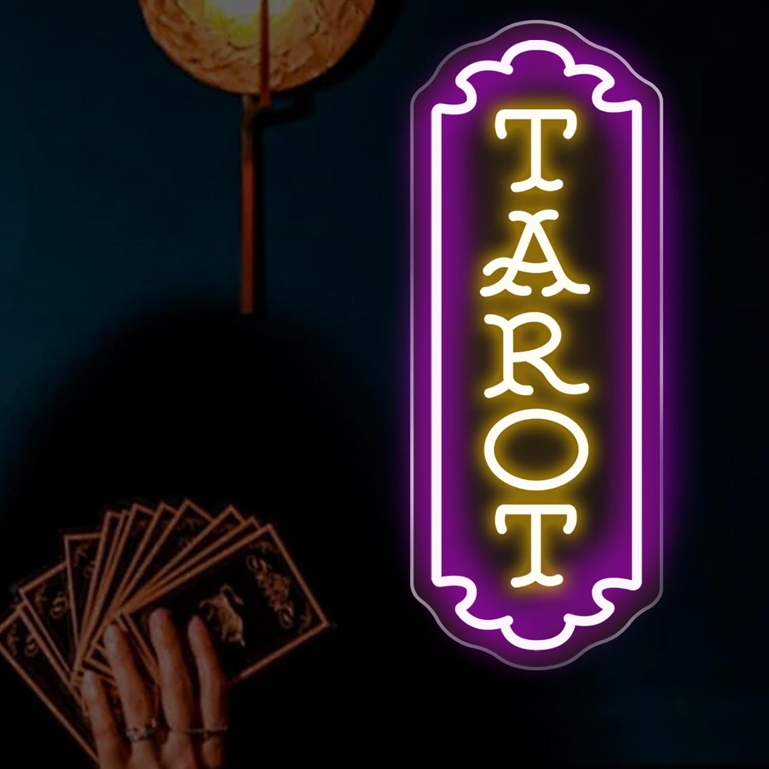 Lighting Decoration In Bedroom - Tarot Neon Burcu USB Powered Mistik