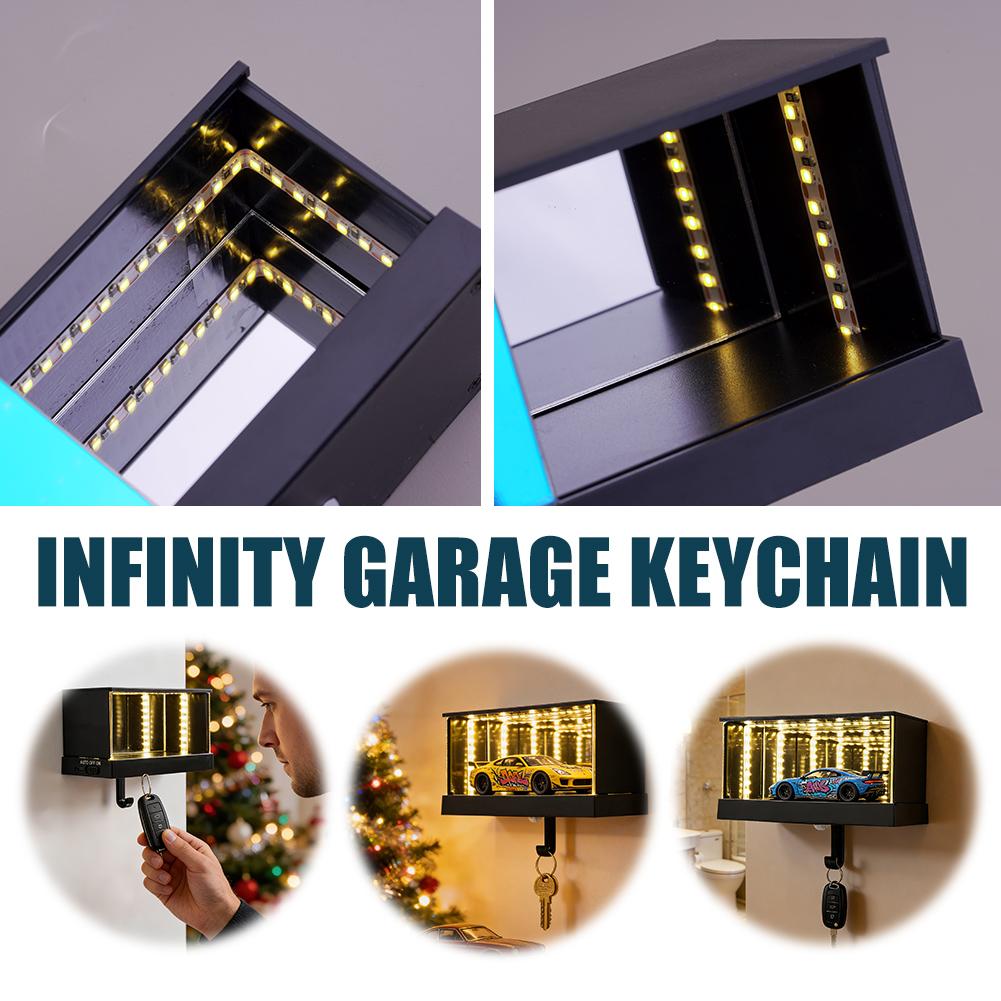 Garage Lighting Decor - Sonsuzluk Garaj Anahtarlık LED Işıklı Araba