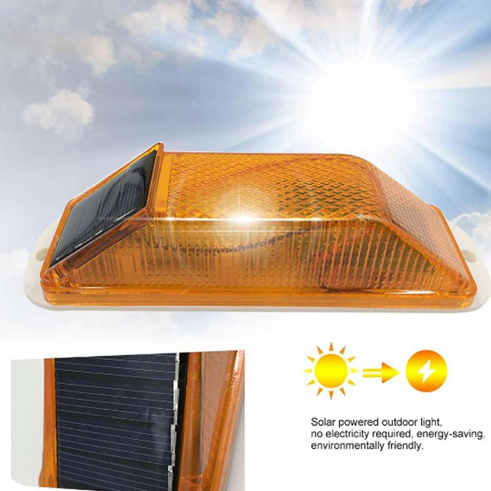 Touch Dimmer Lamp - LED Güneş Enerjili Flaşörlü Uyarı Lambası