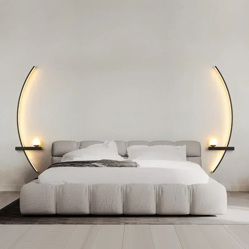 Home Decor Lighting Manufacturer - İskandinav LED Duvar Lambası Çizgili Duvar