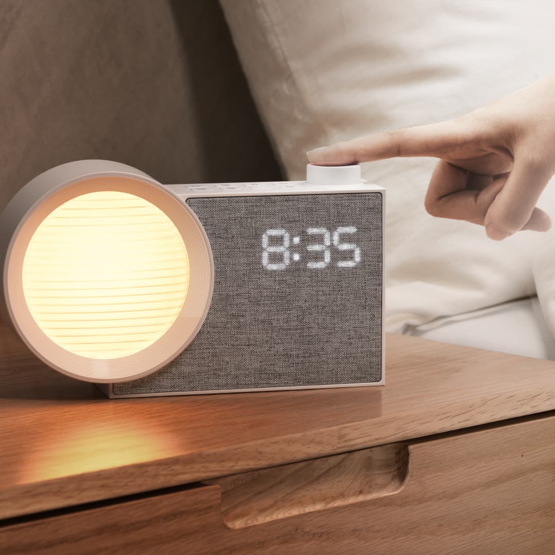Lighting Decoration In Bedroom - WILIT LED Gece Lambası Alarm Saatli