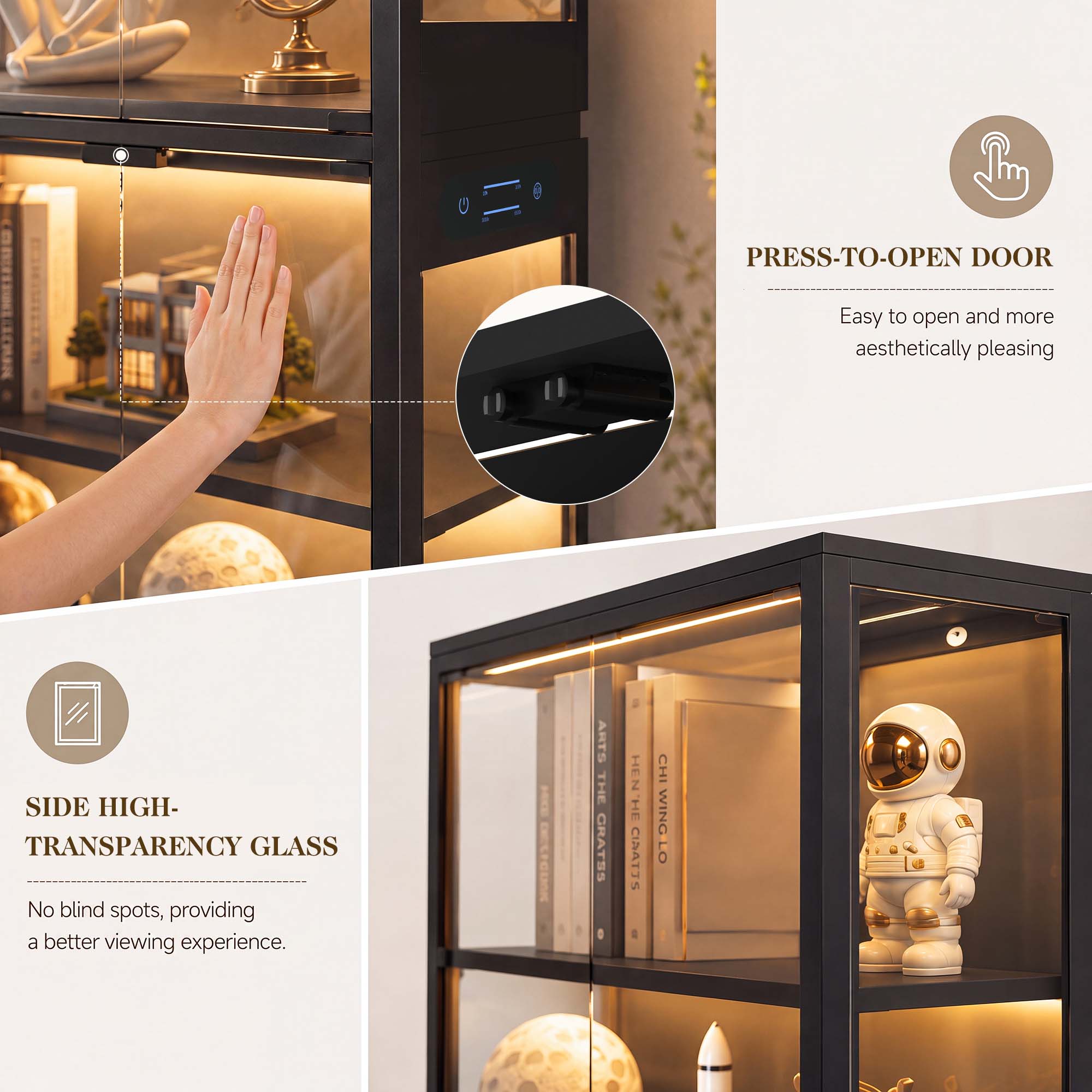 TCGBKAF 5 Katmanlı Cam Kapılı  - Lighting & Home Decor Studio Photos incelemesi ve fiyatı