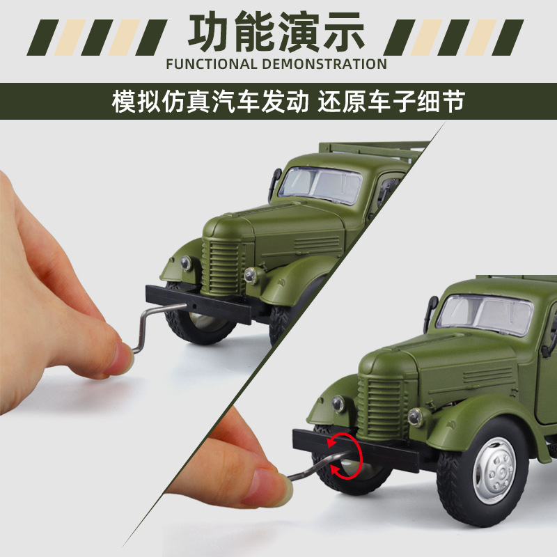 1/24 Retro CA10 Askeri Araba A - Decor Lighting Returns incelemesi ve fiyatı