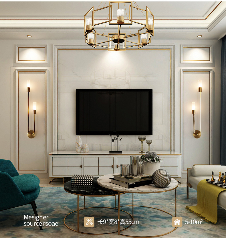 Retro Arka Plan Oturma Odası K - Lighting Decoration In Bedroom incelemesi ve fiyatı