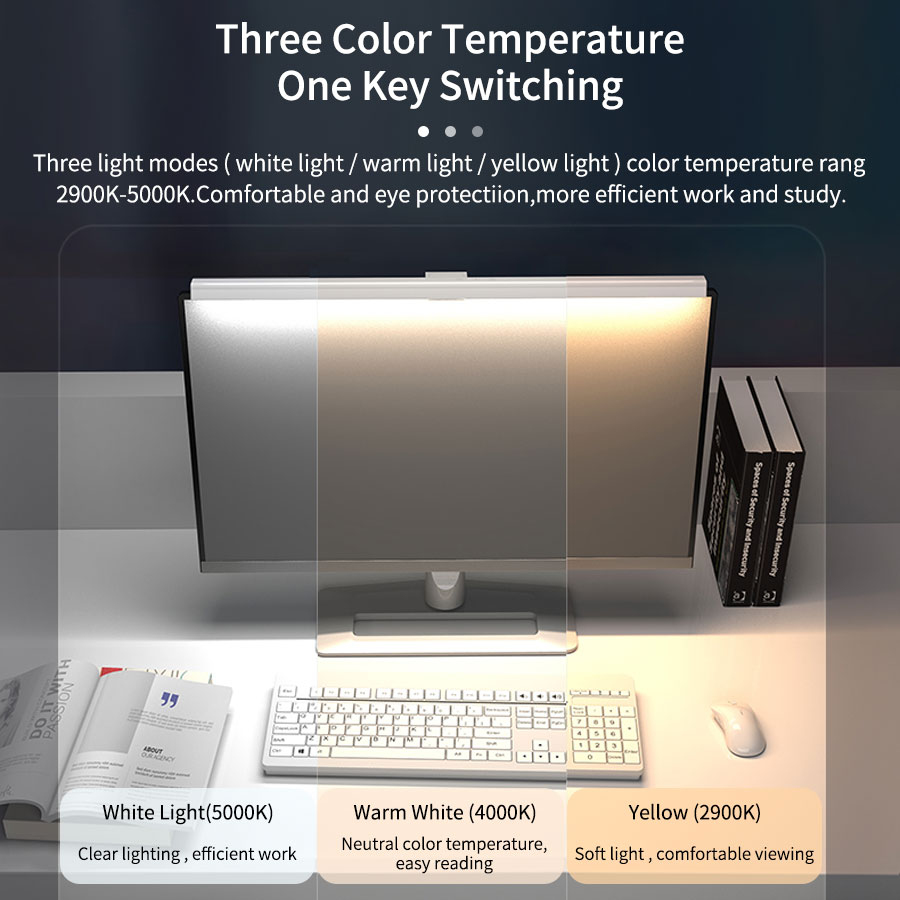 50cm LED Monitör Işık Çubuğu E - Touch Dimmer Lamp incelemesi ve fiyatı