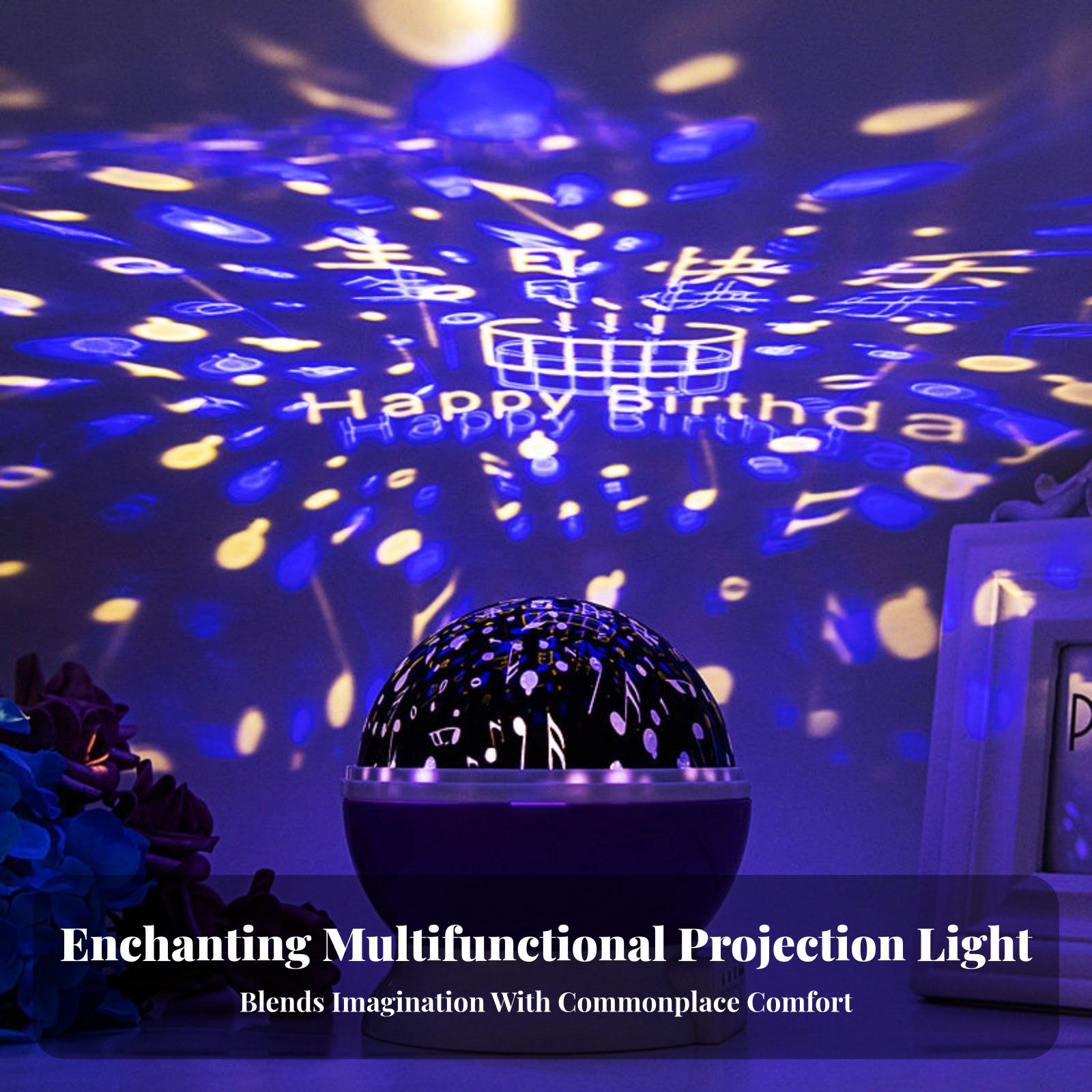 Galaksi Projeksiyon Cihazı Gök - Lighting Decoration In Bedroom incelemesi ve fiyatı