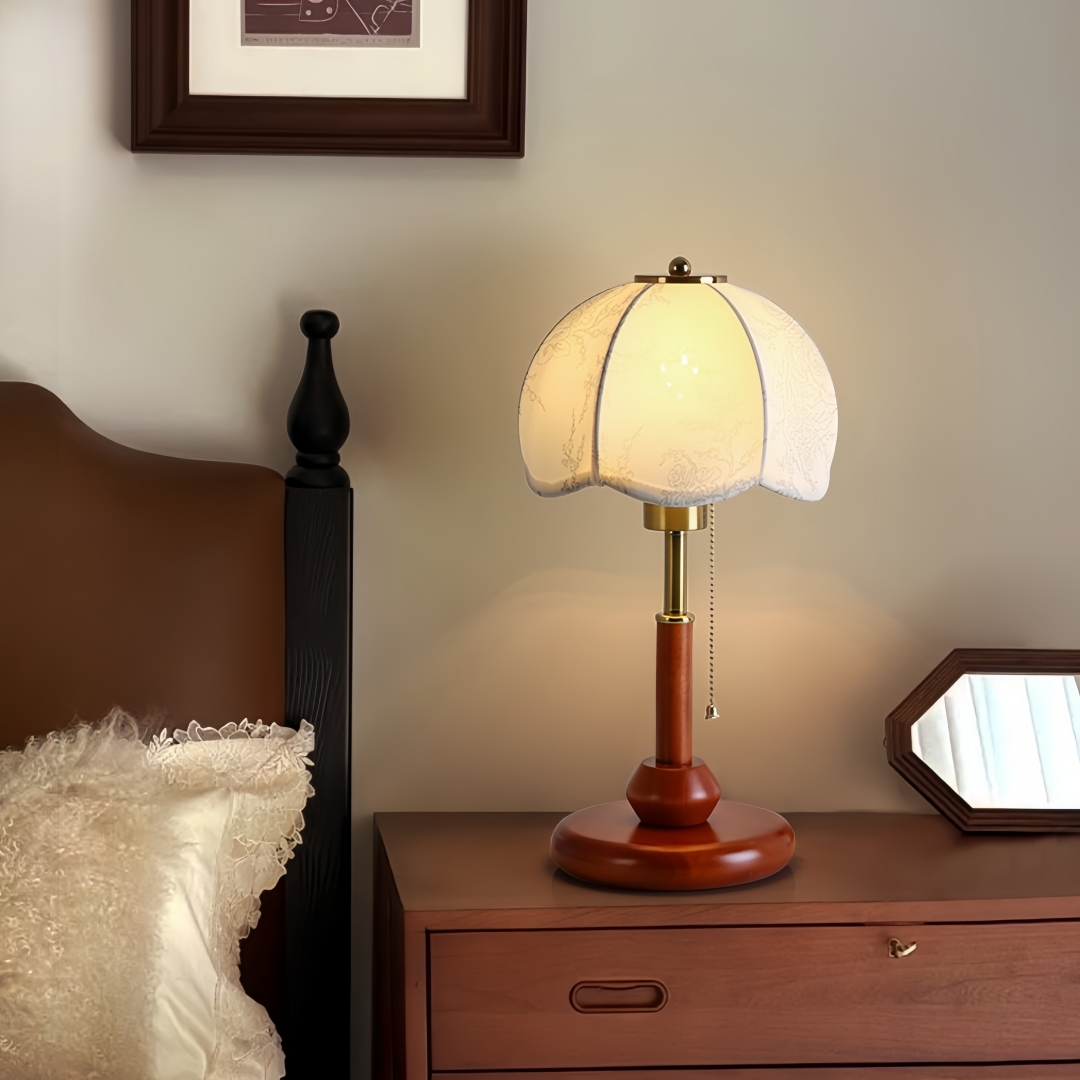 Vintage Taraklı Kubbe Masa Lam - Lighting Decoration In Bedroom incelemesi ve fiyatı