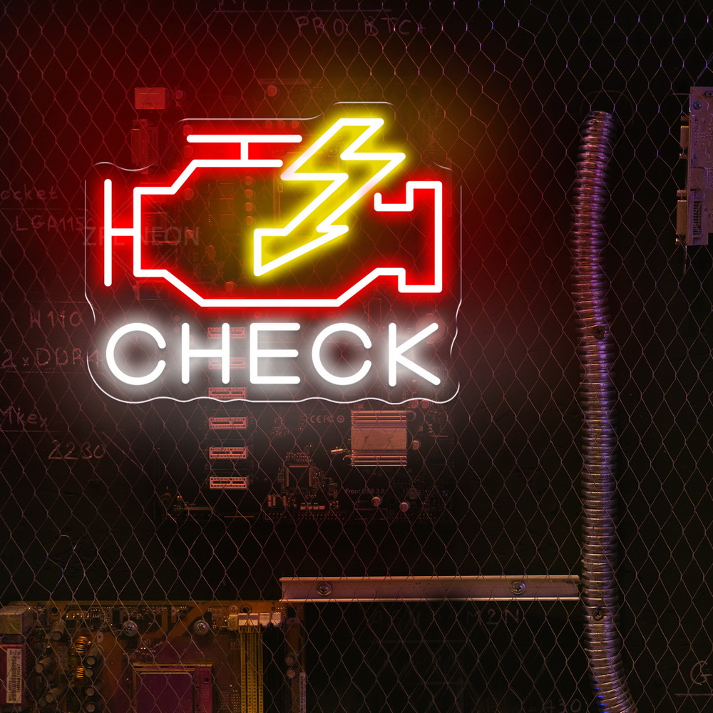 Kontrol Motoru Neon Burcu Led  - Garage Lighting Decor incelemesi ve fiyatı
