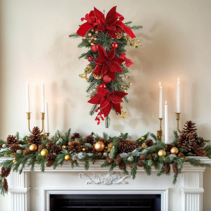60 CM Noel Çelenk Kolye Işık O - Pendant Lighting Christmas Decor incelemesi ve fiyatı