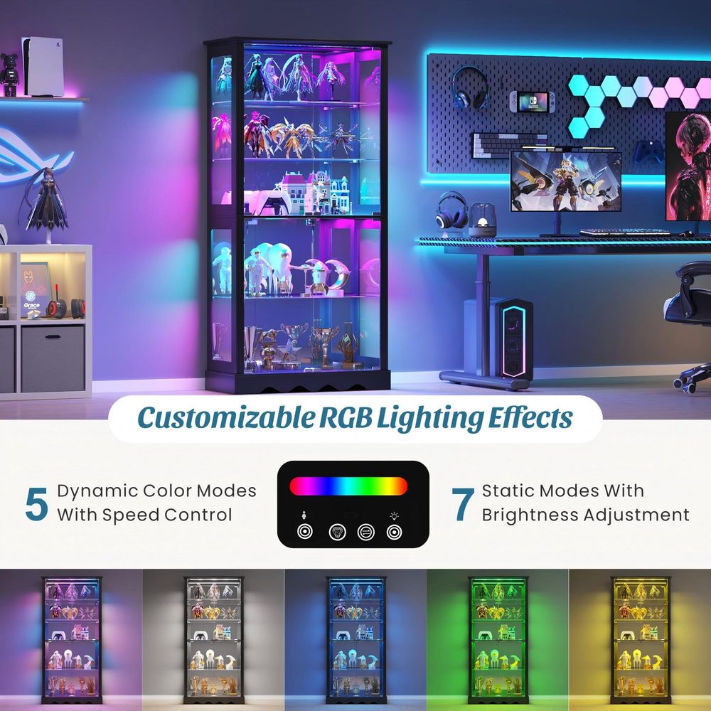 Cam Kapılı Vitrin, 6 Katlı 71  - Lighting & Home Decor Studio Photos incelemesi ve fiyatı
