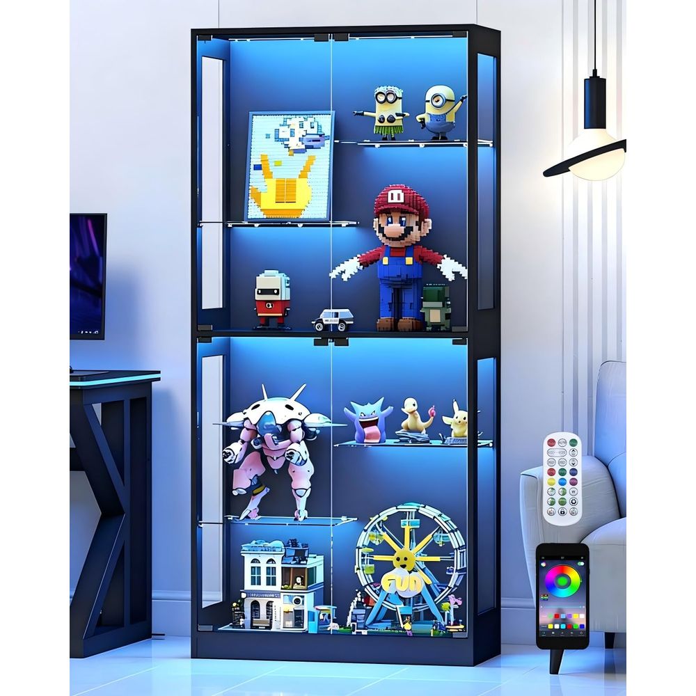 Cam Kapılı Vitrin Dolabı 69 RG - Lighting & Home Decor Studio Photos incelemesi ve fiyatı