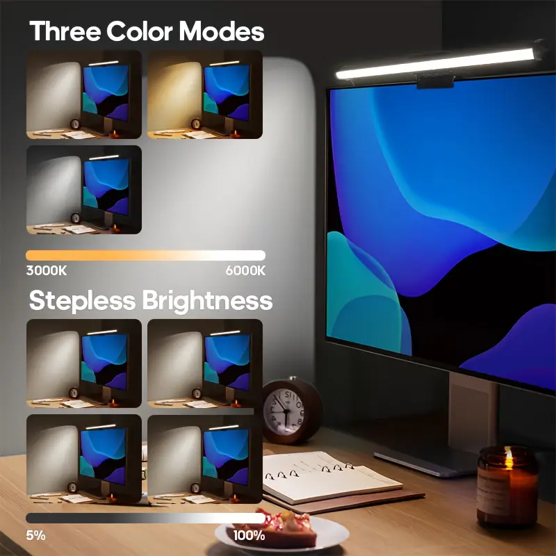 Led Monitör Işık Çubuğu Bilgis - Touch Dimmer Lamp incelemesi ve fiyatı