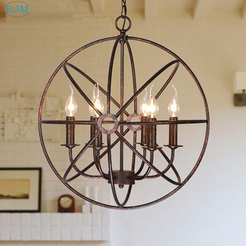 Amerikan Endüstriyel Loft Mum  - Lzpz Rui Decor Lighting Store incelemesi ve fiyatı