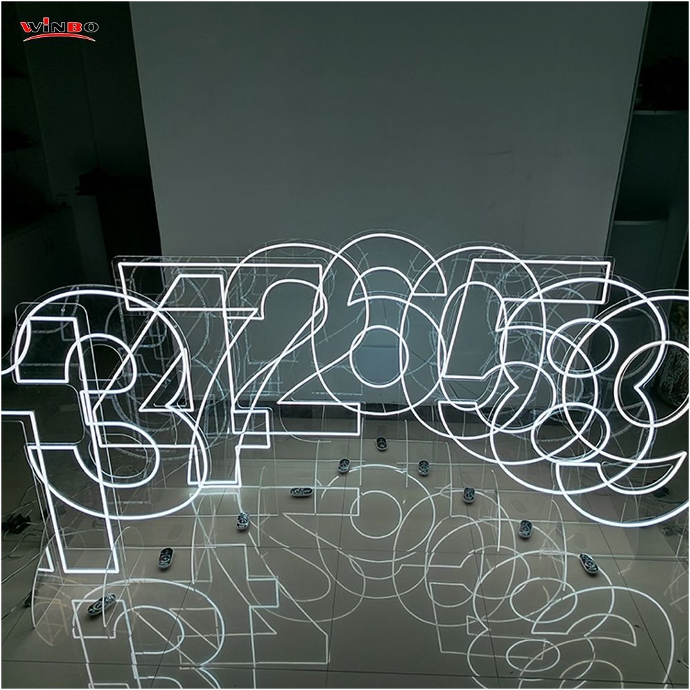 2ft 3ft 4ft 0-9 A-Z Büyük LED  - Neon Sign Custom Led incelemesi ve fiyatı